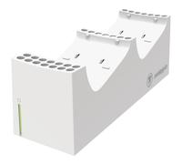 Snakebyte Xbox Twin Charge Sx Blanc Station De Charge Pour Manettes S Rie X Chargeur Pour 2 Manettes Sans Fil 2 Batteries Rechargeables 800mah Indicateur D Tat De Charge Led Design S Rie X