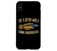 Snakehead Channa Aquarium décoratif pour Aquarium Coque pour iPhone XS Max