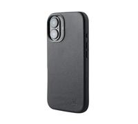 Snakehive Coque pour iPhone 17 - Étui Fin en Cuir Véritable - Coque Antichoc Artisanale en Cuir Premium avec Doublure Douce et Protection Contre Les Chocs Avancée - Noir Moucheté