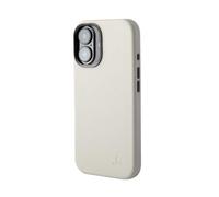 Snakehive Coque pour iPhone 17 - Étui Fin en Cuir Véritable - Coque Antichoc Artisanale en Cuir Premium avec Doublure Douce et Protection Contre Les Chocs Avancée - Gris Lisse
