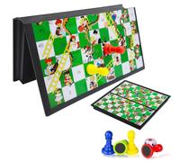 Snakes and Ladders, 20CM Serpents Et échelles, Jeu de Snakes and Ladders - Idéal pour Les Loisirs, Les Activités Périscolaires Et Les Voyages