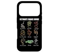 Snakes Educational Ultimate Snake Guide Reptile Lover Coque pour iPhone 17 Pro
