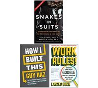 Snakes in Suits [Relié], Comment j'ai construit ceci [Relié] & Work Rules 3 Books Collection Set