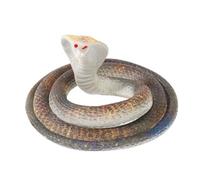 Snakes Jouets | Faux Serpent réaliste Accessoires drôles | Fake Snake Toy Toy Party Blagues Tricky Model Fool's Day pour Les Adultes, Snakes réalistes comme décoration de fête de Cadeau de bâi