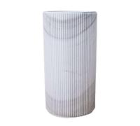 SnamicE Lavabo sur Pied de Luxe, lavabo sur Pied en marbre, Colonne Creuse, lavabo cylindrique sur Pied pour Salle de Bain, lavabo d'hôtel, sans bonde escamotable, 8,8