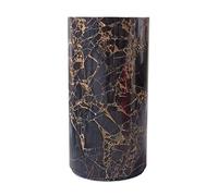 SnamicE Lavabo sur Pied de Luxe, lavabo sur Pied en marbre, Colonne Creuse, lavabo cylindrique sur Pied pour Salle de Bain, lavabo d'hôtel, sans bonde escamotable, 9,9