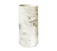 SnamicE Lavabo sur Pied de Luxe, lavabo sur Pied en marbre, Vasque à Colonne Creuse, lavabo cylindrique sur Pied pour Salle de Bain d'hôtel, sans bonde escamotable, 7,7