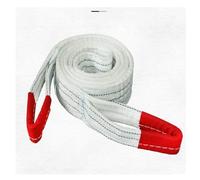 SnamicE Sangles de Levage personnalisées pour Objets Lourds et durables, élingues en Nylon, Cordes Plates industrielles en Nylon pour grues, Cordes dédiées 3T, 5T, Blanches, 3t-2M,3t-2M