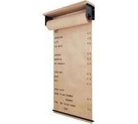 SnamicE Support Mural pour Rouleau de Papier Kraft, Distributeur et Coupe-Rouleau de Papier Boucher, Une Couleur - 40 cm,One Color-40CM