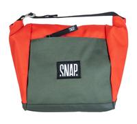 Snap - Sac à magnésie - Big Chalk Bag Fleece Grenadine & Dark Khaki - Rouge Rouge