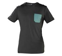 Snap Climbing T-shirt à Manches Courtes Monochrome Pocket