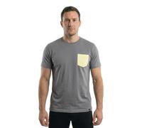 Snap Climbing T-shirt à Manches Courtes Monochrome Pocket