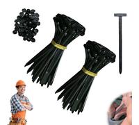 Snap-Fit Nylon Clips,Fixion Tools Snap-Fit Nylon Fastening Clip for Car Repairs,Fixion Tools Zip Ties,Peachloft Heavy Duty Self-LockingNylon Zip Ties Holder,50pcs Universal Cable Tie Buckle (100PCS)