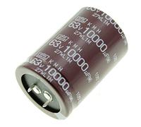 Snap-In Elko Condensateur 10000µF 63V | Condensateur électrolytique jusqu'à une température de 105°C | 35x50mm | 10000uF EKMH630VSN103MA50S United Chemi-Con