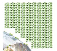 Snap-Lock Film Tensioner - 200 Piece High-Grip Clamp Set, UV-Resistant Poly Cover Holder, Garden Hoop House Secure Clip, Agricultural Pipe Mounting Tool, Weatherproof Fastener | for Hobby
