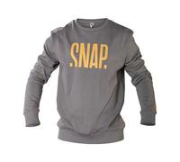 Snap - Logo Sweater - Sweatshirt Dark Grey - XS