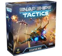 Snap Ships: Tactics Starter Box - Le jeu de combat de figurines stratégiques que vous jouez avec des modèles de navires modulaires entièrement personnalisables, à partir de 14 ans, 1 à 2 joueurs