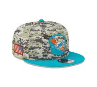 Snapback 9Fifty NFL Salute To Service New Era camouflage Miami Dolphins
