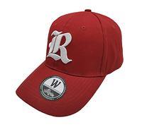 Snapback Cap Visière en Cuir Casquette de Baseball Bonnet Chapeau Snap back Alphabet Letters A-Z MFAZ Morefaz Ltd (R)
