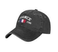 Snapback Hat Drapeau France Chapeaux Randonnée Unisexe Motorcycle Cap Classique Cap pour Running, Homme, Faire De La Pêche