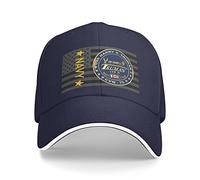 Snapback Hat Porte-Avions De La Marine Américaine USS Harry S Truman (CVN 75) Sport Casquette Vintage Casquettes De Pêche Unisexe Casquette De Chasse pour Running, Adolescent, Homme
