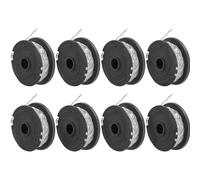 SnapFresh Bobine de Fil Unique, 4 m de câble par Bobine, diamètre du Fil 1,65 mm, 8 pièces, Compatible avec Coupe-Bordures 20V BBT-ZE20ST