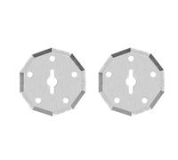 SnapFresh Lot de 2 lames rotatives de rechange, lames 4V pour ciseaux électriques sans fil (40 mm), compatibles avec EC0601C