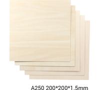 Snapmaker bois de balsa 200x200x1.5mm 5pcs