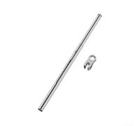 Snapon M19 - Barre d'installation de plafond - Manchon en acier inoxydable - Compatible avec écrous de 1017 mm avec Plus (1417 mm)