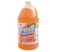 Snappy Frosti Tropics Georgia Peach Slushy Mix, sirops à slushie pour machine, sirop granita, mélange de machine à slushie pour enfant, mélange de neige fondante pour machine à boissons congelées, 1,2
