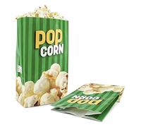 Snappy Lot de 25 sacs à popcorn de théâtre à fond plat, 3,7 l