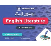 SnapRevise A-Level English Literature Summary Notes