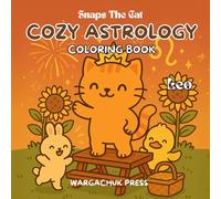 Snaps the Cat Cozy Astrology Leo Season Coloring Book