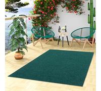Snapstyle Kingston - Tapis Type Gazon Artificiel - pour Jardin, terrasse, Balcon - pétrole