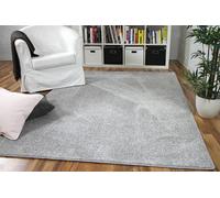 Snapstyle Mona - Tapis à Poils Longs - Velours - Gris Argent - 17 Tailles Disponibles