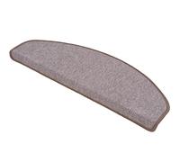 Snapstyle Strong - Trend Boucles Tapis Marche escalier - Taupe (Semi-Circulaire) - Simple ou par Lot de 15