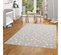 Snapstyle Tapis de Jeu pour Enfant - Motif Etoiles - Gris - 17 Tailles Disponibles