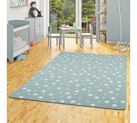 Snapstyle Tapis de Jeu pour Enfant - Motif Etoiles - Vert Menthe - 17 Tailles Disponibles