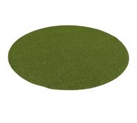 Snapstyle Wembley - Tapis Type Luxe Gazon Artificiel Rond - pour Jardin, Terrasse, Balcon - Vert 3 Tailles Disponibles