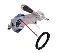 Snapworld-Kaffee 1x joint O-Ring de grande taille entre le baril de bière et l'unité de tirage compatible avec le système de distribution de bière Philips Perfect Draft HD3610 HD3620 HD3720