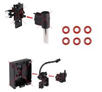 Snapworld-Kaffee 6x Joint pour Siemens EQ.9, EQ.7 & Bosch, Gaggenau | Kit d'entretien de joints toriques pour machines à café VeroProfessional, VeroBar CM pour la buse café et le mousseur à lait