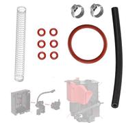 Snapworld-Kaffee Joint torique - Kit d'entretien - Tuyau de rechange + ressort de protection anti-torsion - Compatible avec Siemens & Bosch EQ.3 s100 s300 s500 VeroCup 100 300 et EQ.9 s300 s500 s700