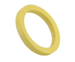 Snapworld-Kaffee Joint torique pour porte-filtre de machine à café type E61, groupe de percolation, joint de tête d'infusion (diamètre 73 x 57 x 8,5 mm, jaune)