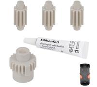 Snapworld-Kaffee Lot de 5 graisses en silicone pour engrenages Tchibo | Pièce de rechange pour Grundig KVA 4830, Beko CEG 5301, Severin KV 8090, SMEG BCC01 02, kit d'entretien 3 x engrenages petits