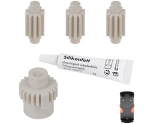 Snapworld-Kaffee Lot de 5 graisses en silicone pour engrenages Tchibo | Pièce de rechange pour Grundig KVA 4830, Beko CEG 5301, Severin KV 8090, SMEG BCC01 02, kit d'entretien 3 x engrenages petits