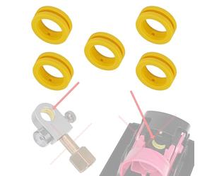 Snapworld-Kaffee Lot de 5 joints d'étanchéité de rechange de qualité supérieure pour Sodastream Duo Crystal 3.0 Gaia Art Terra - Pour machine à gazéifier C02 - Cylindre Quick Connect Rose & Refil -