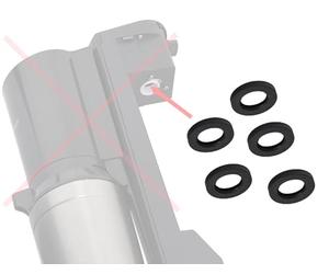 Snapworld-Kaffee Lot de 5 joints toriques de qualité supérieure - Compatible avec Sodastream Brita Cystal Sodaclub Wassermaxx MySodaPop Spudelino et modèles similaires - Lot de 5 cylindres