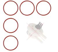 Snapworld-Kaffee Lot de 5 joints toriques pour compteur d'eau Flowmeter Digmesa - Compatible avec les machines à café Saeco, Philips, Delonghi, Siemens, Jura, Rotel, Bosch, AEG, Geggenau