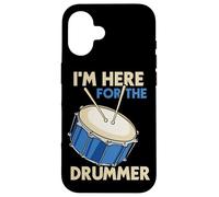 Snare Drum Joke Drum Corps Coque pour iPhone 16