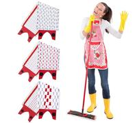 Snarflun Set de Remplacement Vadrouille 3 pièces pour Vileda Ultramax Set de Recharge Serpillere，Facile à Installer Set de serpillères de Rechange kit pour Tous Les sols durs